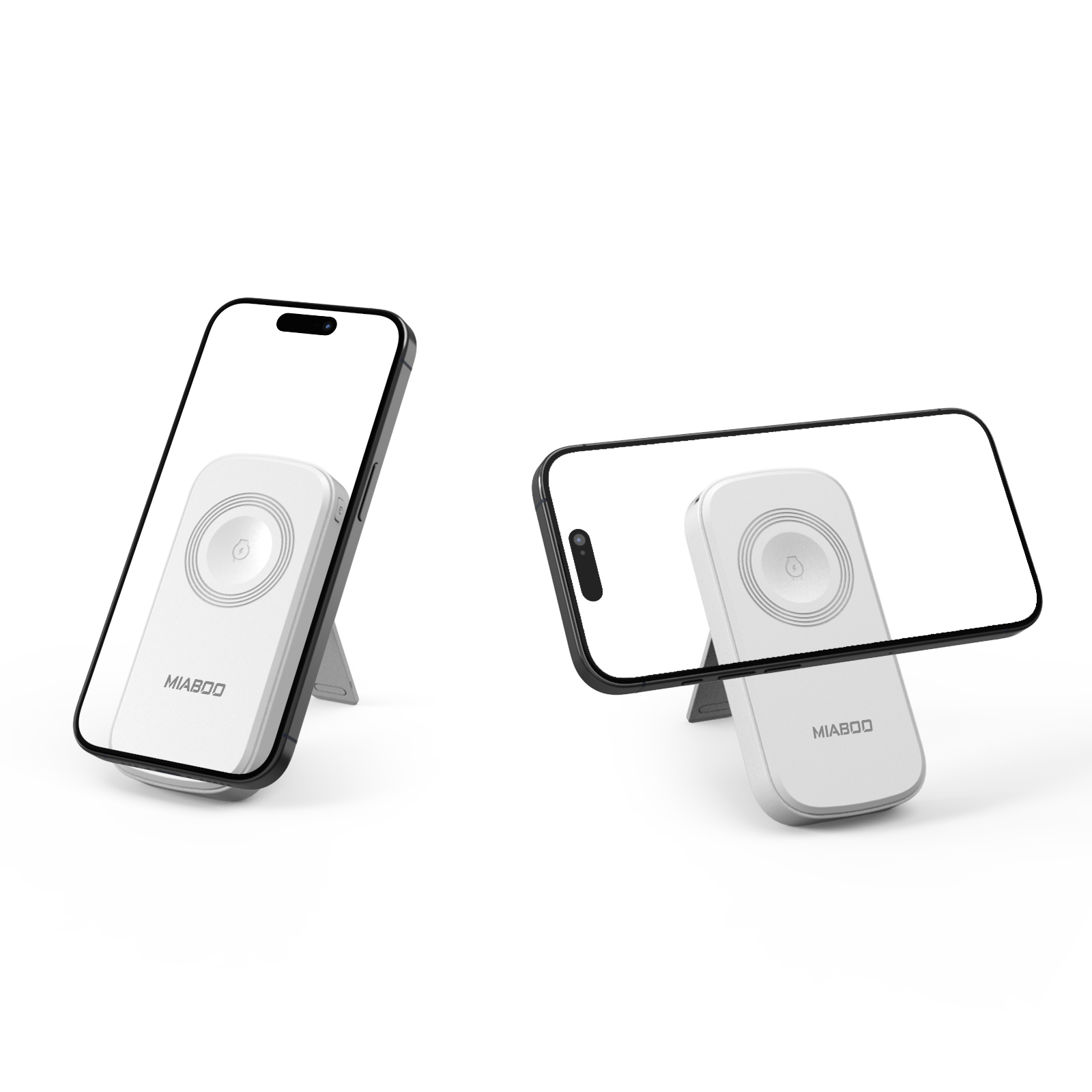 P316 3-in-1 Magsafe Wireless Charger PD20W Power Bank 5000mAh with Phone Stand and Lanyard Cable